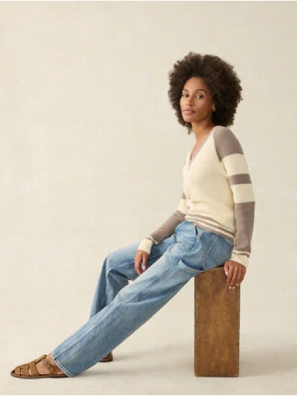 Faherty throwback sweater - Picture 8 of 8